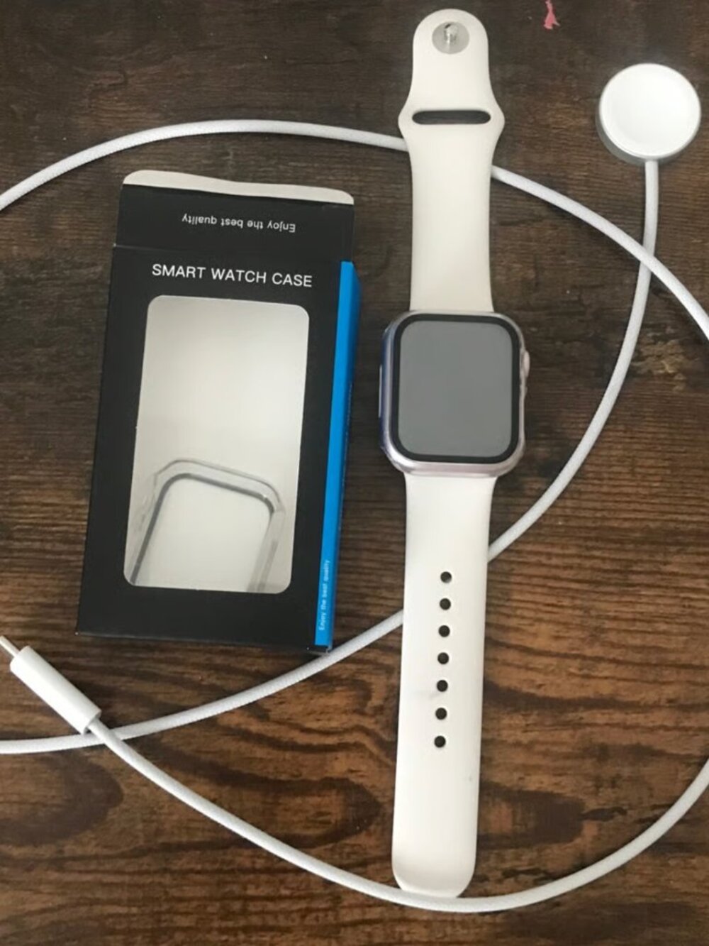 Apple Watch series 9 pink aluminum case 41mm